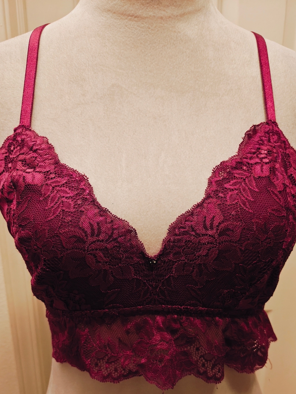 Clo Intimo Longline Lace Bralette.